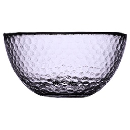 [GLS0119] Hammered Glass Bowl 11 cm