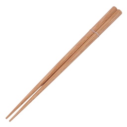 [WOD0103] ตะเกียบไม้โอ๊คแปดเหลี่ยม 23 ซม.