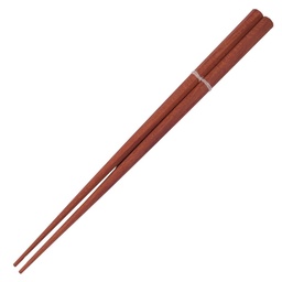 [WOD0107] ตะเกียบไม้เชอรี่แปดเหลี่ยม 23 ซม.