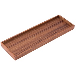 [WOD0118] Teak Wood Tray 25x8 cm