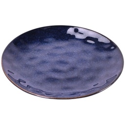 [CRM0841] Round Plate 8"  (Deep Blue)
