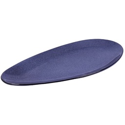 [CRM0845] Oval Plate 16" (Deep Blue)
