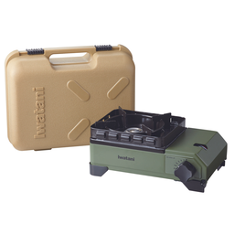 [KJP0788] Iwatani Gas Stove Tafumaru Junior รุ่นมินิ สีเขียว (CB-ODX-JR)