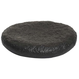 [CRM0876] Serving Plate 11 cm (Black Stone)