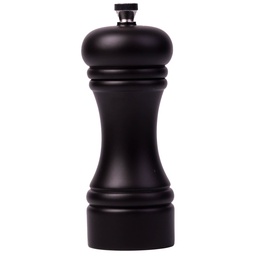[KIT0296] Pepper mill dark beech wood grinder 15 cm