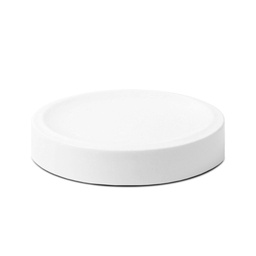 [CRM1029] จานกลมพอร์ซเลนขอบหนา 6 นิ้ว