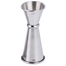 [KST0620] ステンレス ジガーカップ 15/30 ml (18-8)