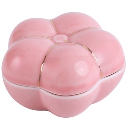 [CRM1127] ถ้วยดอกซากุระสีชมพูพร้อมฝา 2 นิ้ว