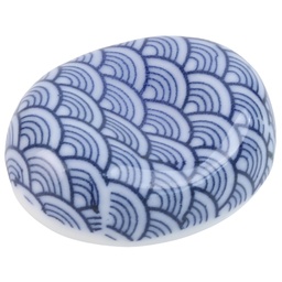 [CRM1135] ที่วางตะเกียบรูปถั่วลายคลื่น