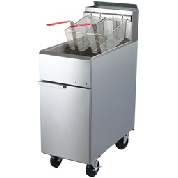 [KAI0430] เตาทอดตั้งพื้นระบบแก๊ส 30,000x4 BTU